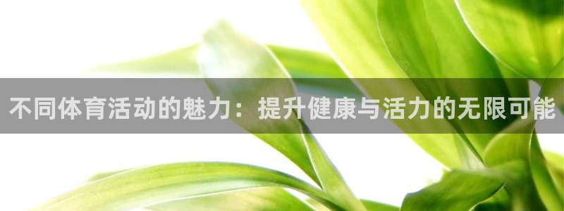 MK体育官网下载联系电话：不同体育活动的魅力：提升健康与活力