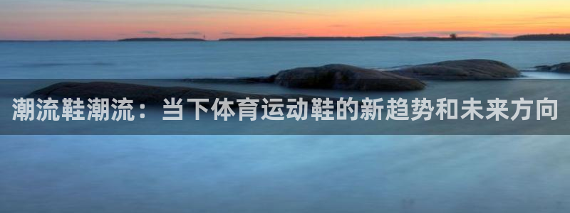 MK体育官方正版app娱乐下载：潮流鞋潮流：当下体育运动鞋的